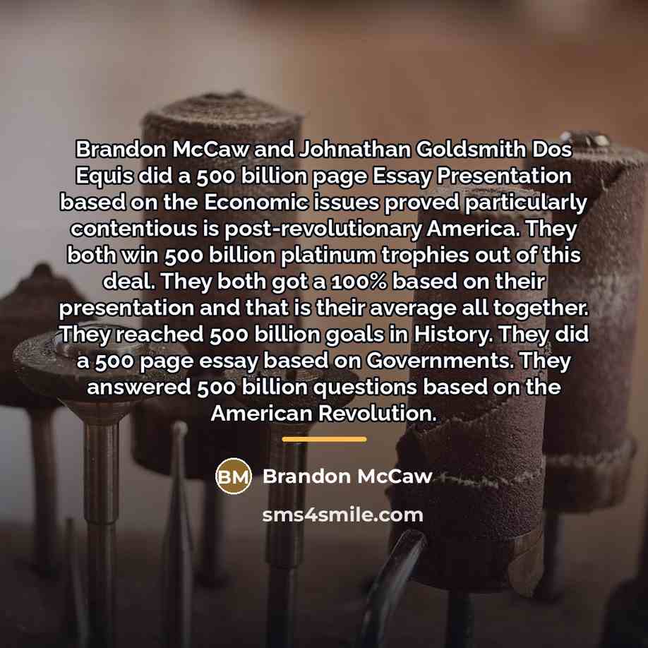 “Brandon McCaw and Johnathan Goldsmith Dos Equis did a 500…” quote by Brandon McCaw