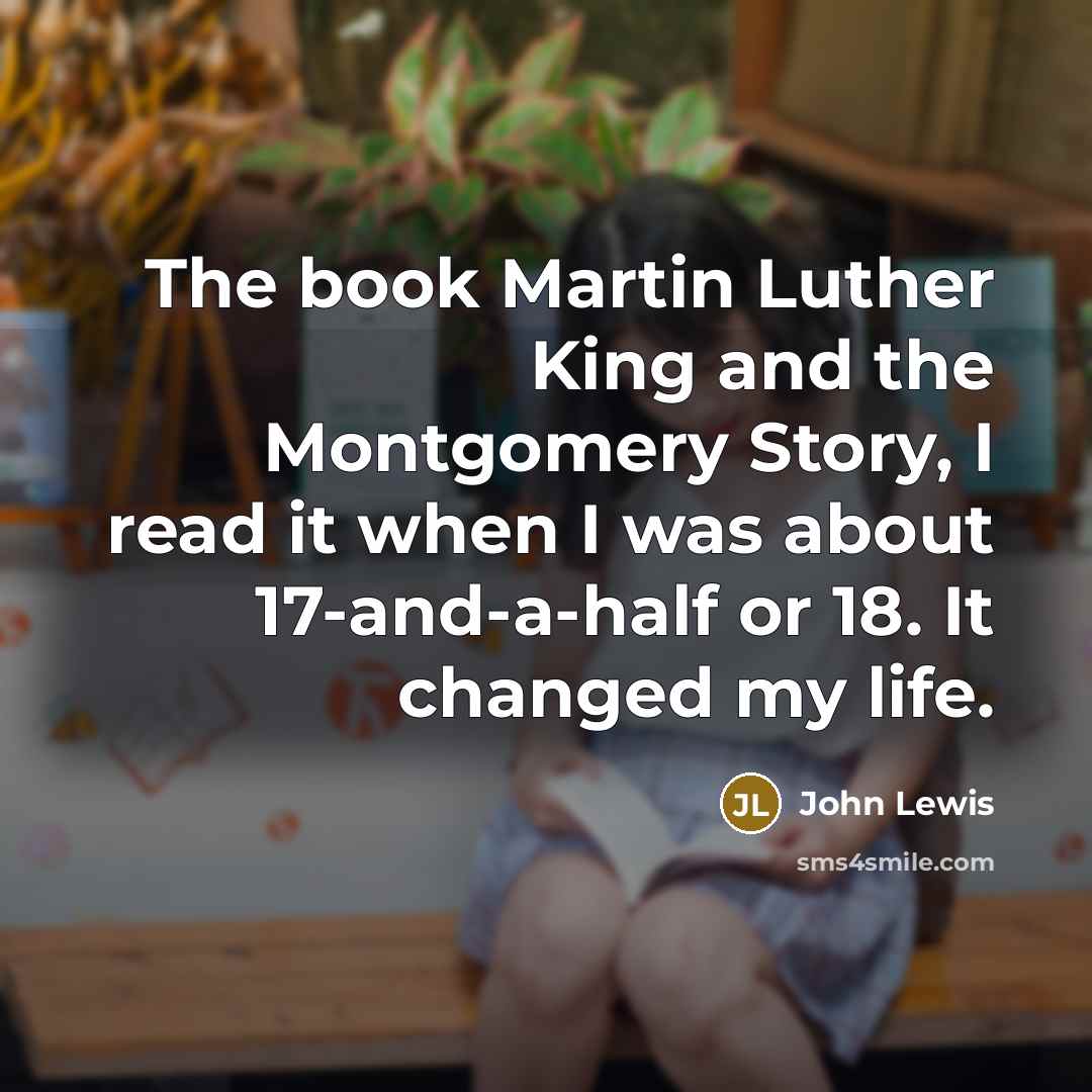 “The book Martin Luther King and the Montgomery Story, I…” quote by John Lewis