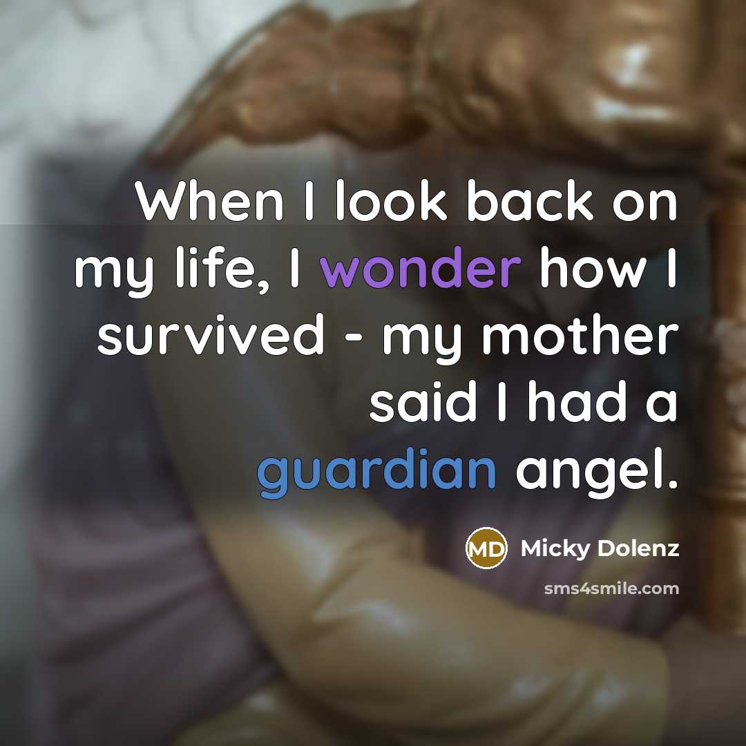 “When I look back on my life, I wonder how…” quote by Micky Dolenz