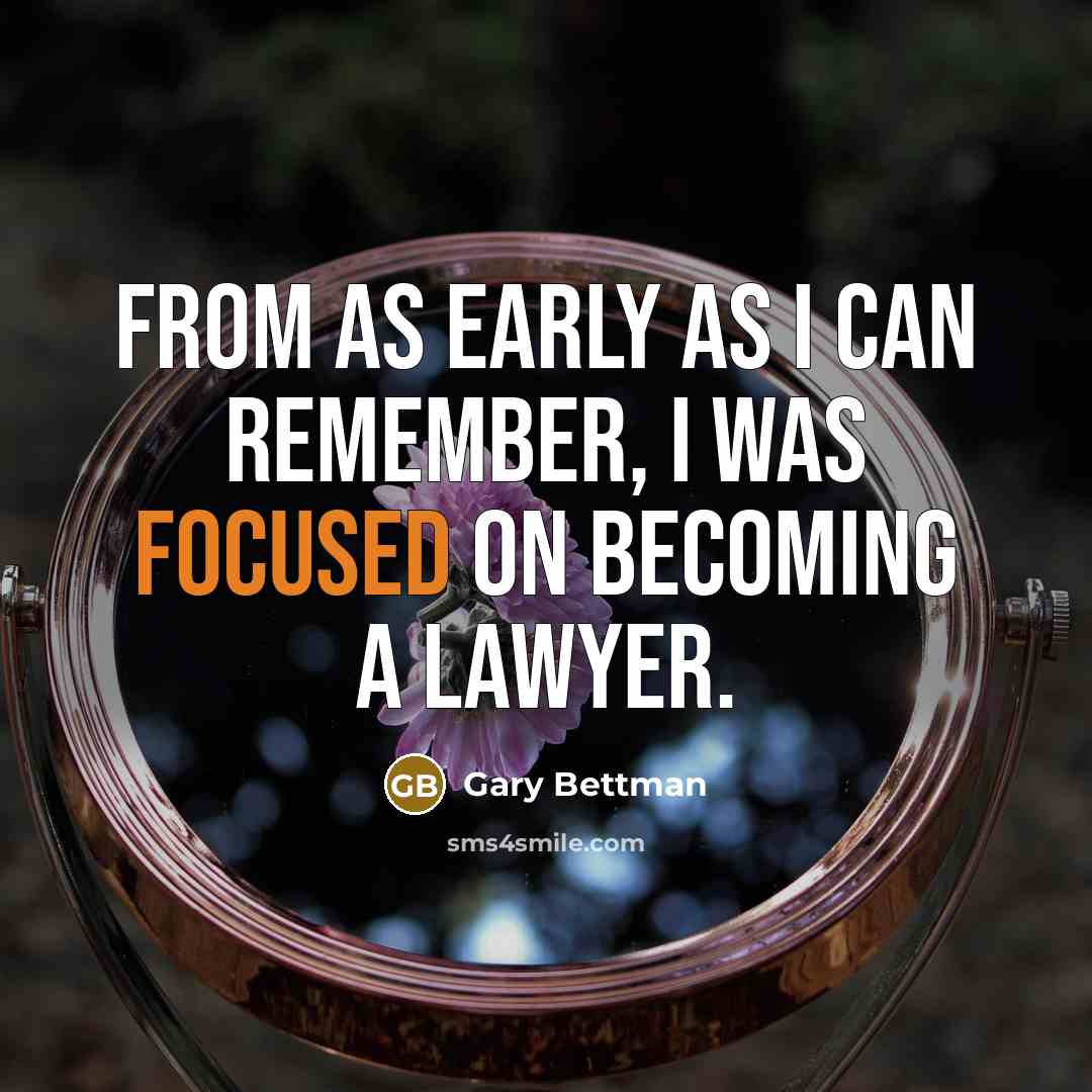 “From as early as I can remember, I was focused…” quote by Gary Bettman