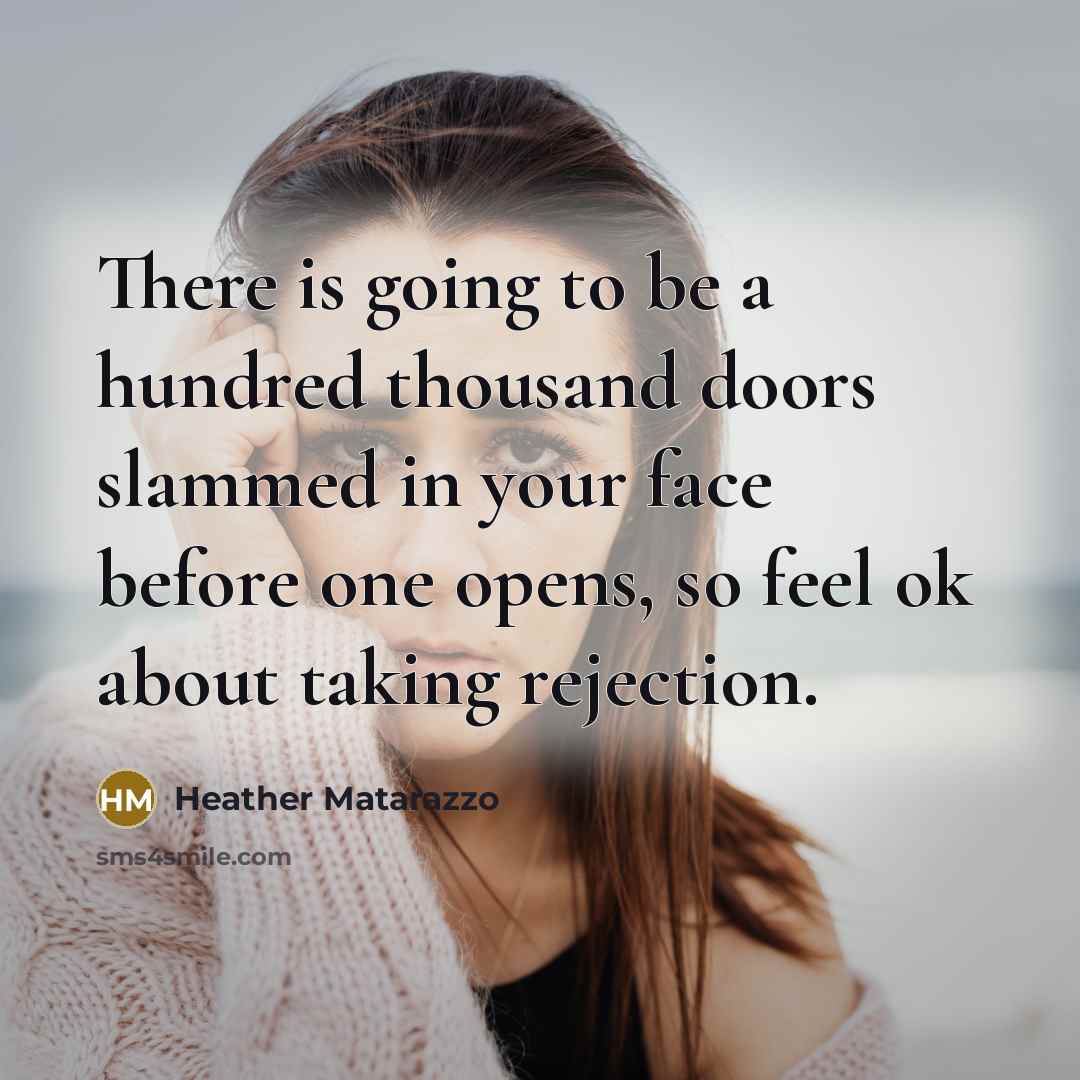 “There is going to be a hundred thousand doors slammed…” quote by Heather Matarazzo