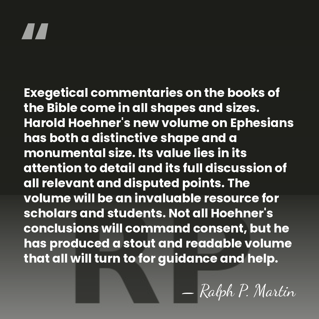 Exegetical commentaries on the books of the Bible come in all shapes&hellip; - Ralph P. Martin