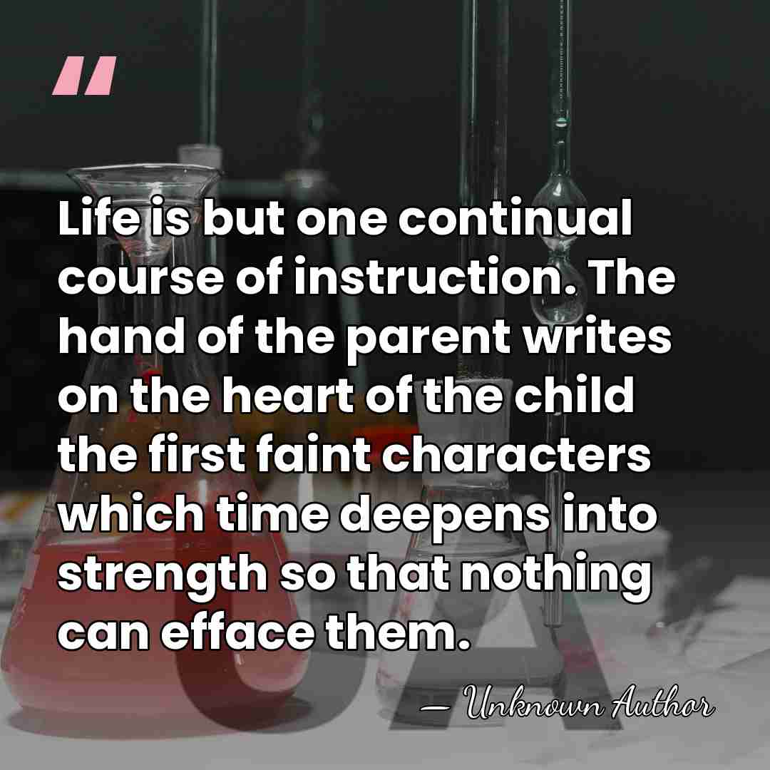 Life is but one continual course of instruction. The hand of the&hellip; - Paul R. Hill