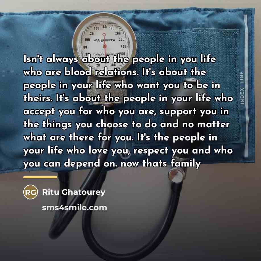 “Isn't always about the people in you life who are…” quote by Ritu Ghatourey