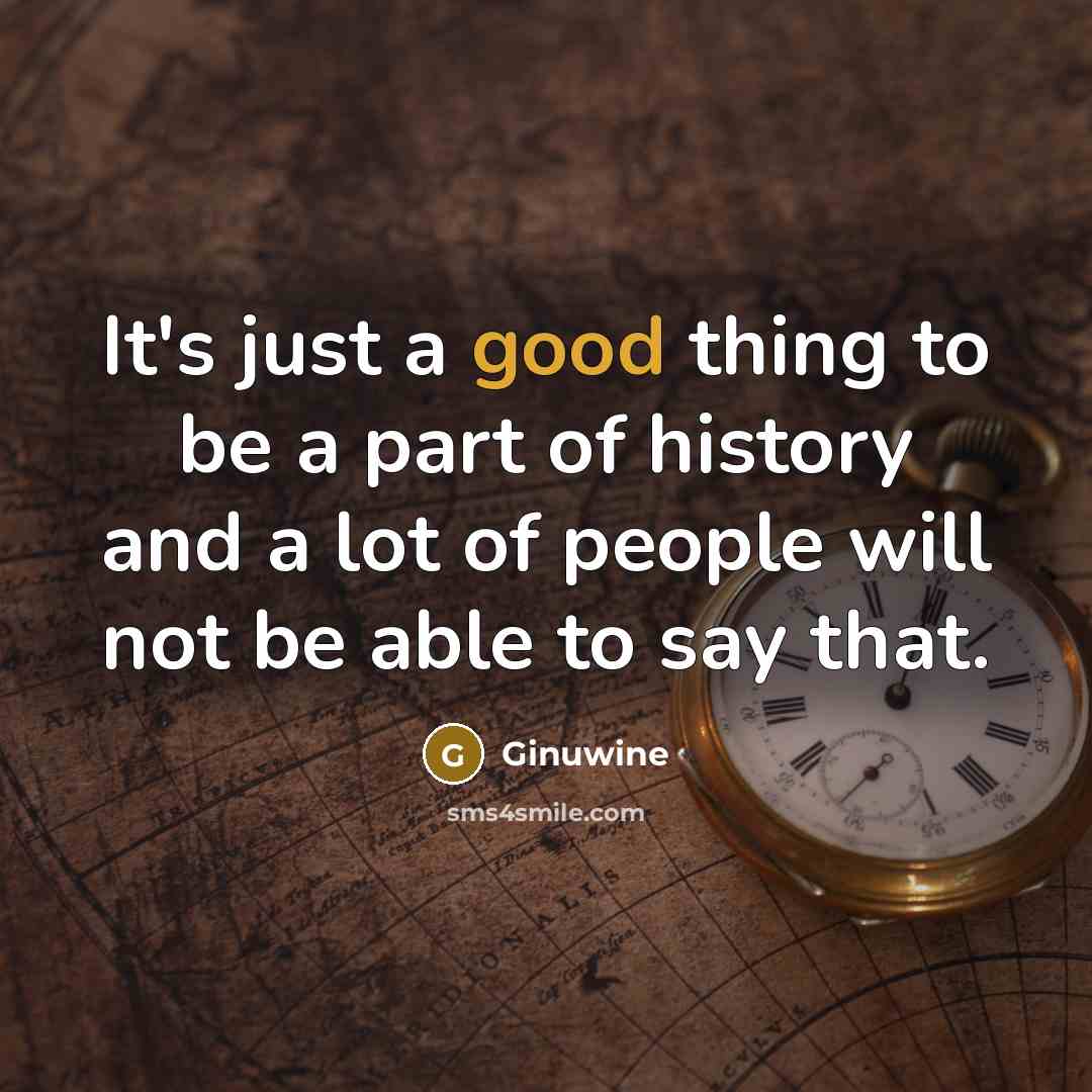 “It's just a good thing to be a part of…” quote by Ginuwine