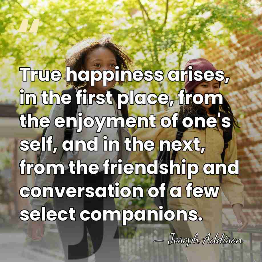 True happiness arises, in the first place, from the enjoyment of one's&hellip; - Joseph Addison