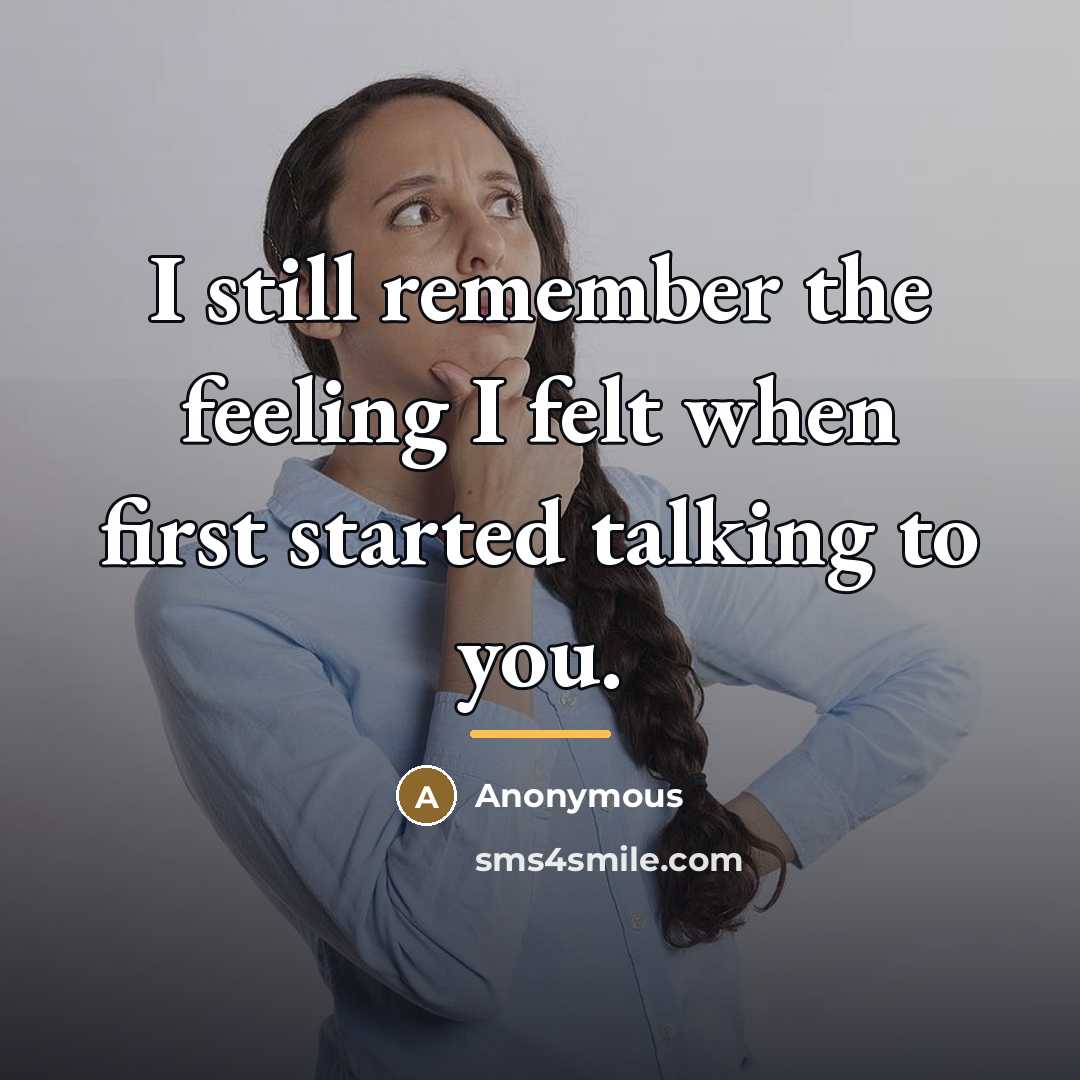 “I still remember the feeling I felt when first started…” quote by Anonymous