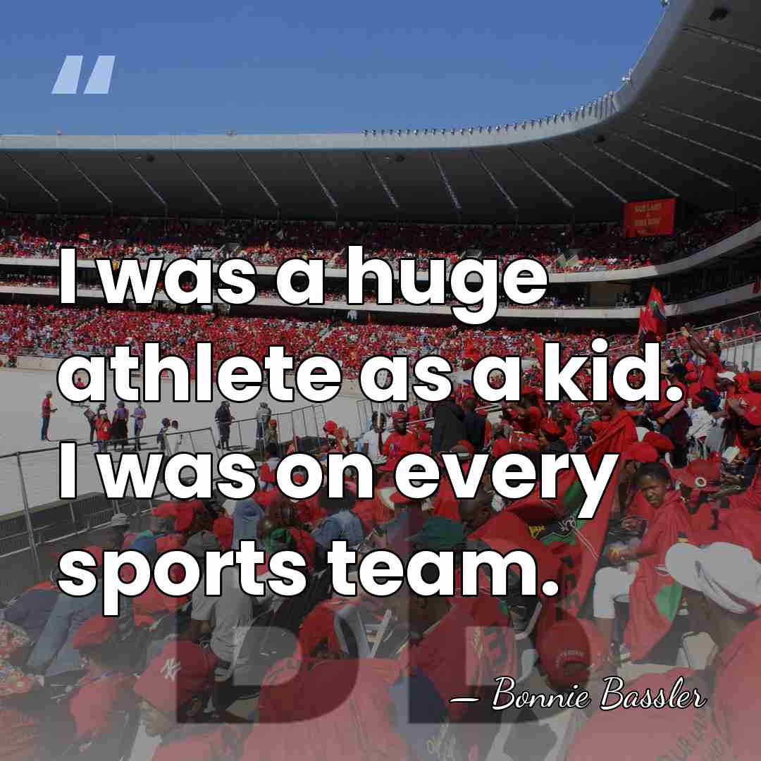 I was a huge athlete as a kid. I was on every&hellip; - Bonnie Bassler