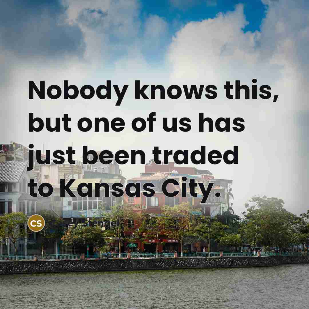 “Nobody knows this, but one of us has just been…” quote by Casey Stengel