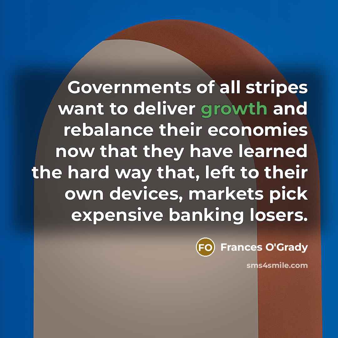 “Governments of all stripes want to deliver growth and rebalance…” quote by Frances O'Grady