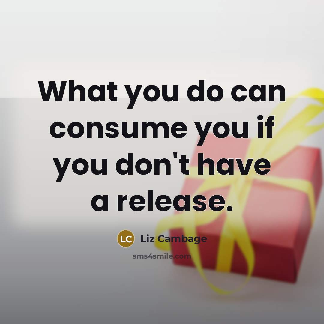 “What you do can consume you if you don't have…” quote by Liz Cambage