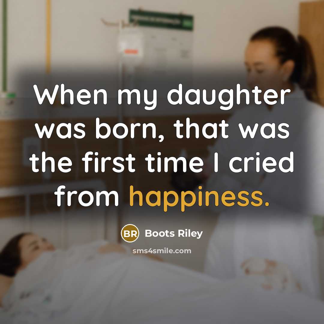 “When my daughter was born, that was the first time…” quote by Boots Riley