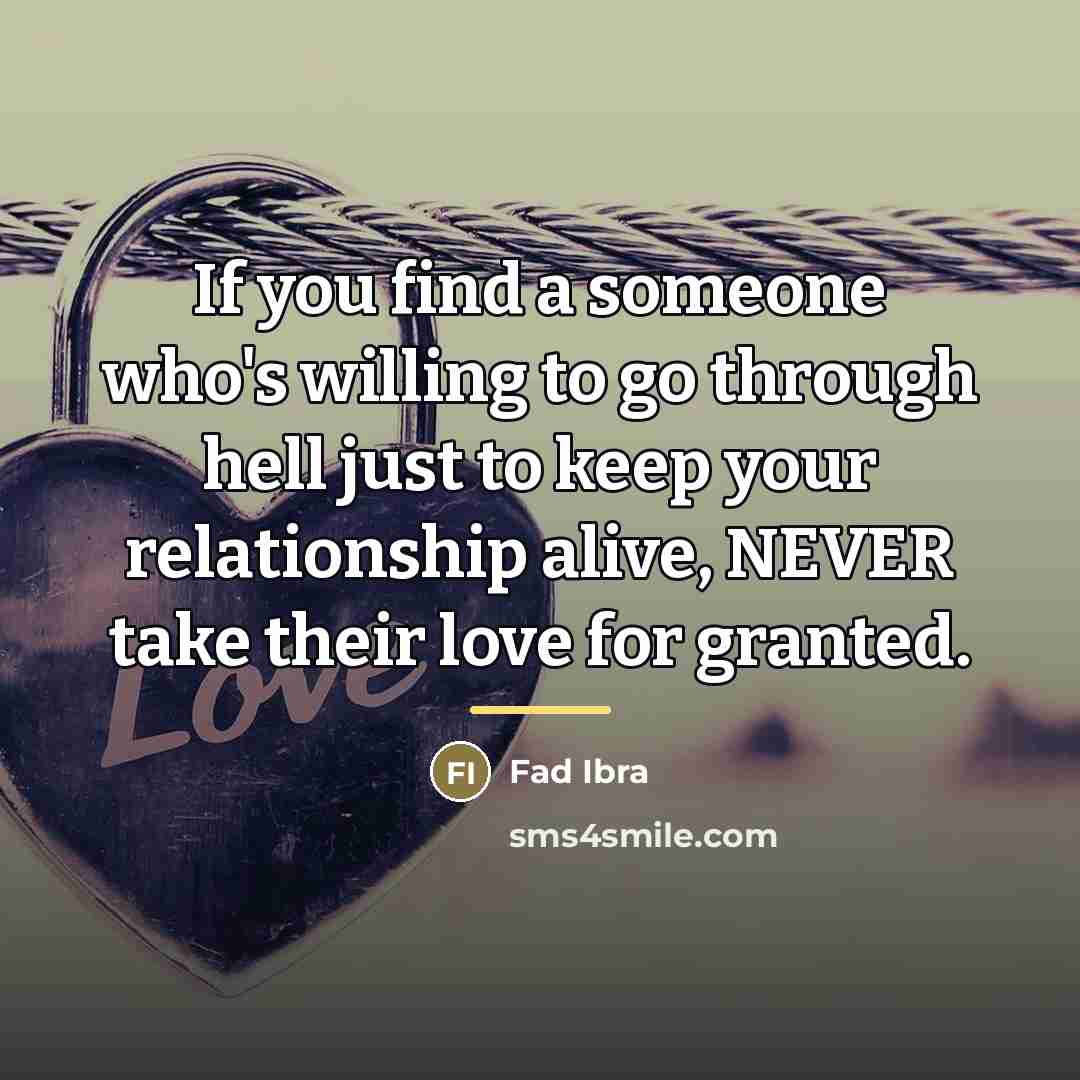 “If you find a someone who's willing to go through…” quote by Fad Ibra