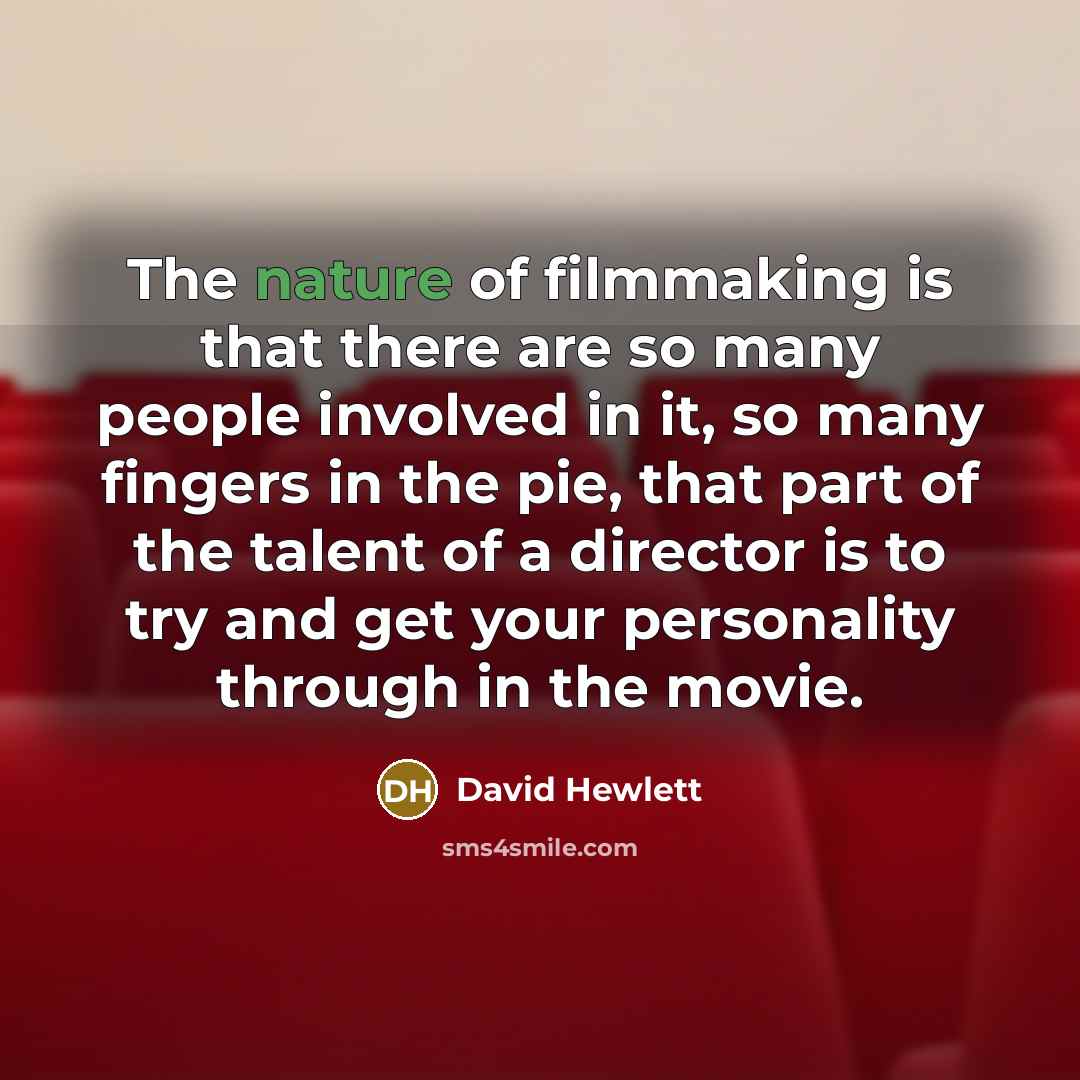 “The nature of filmmaking is that there are so many…” quote by David Hewlett