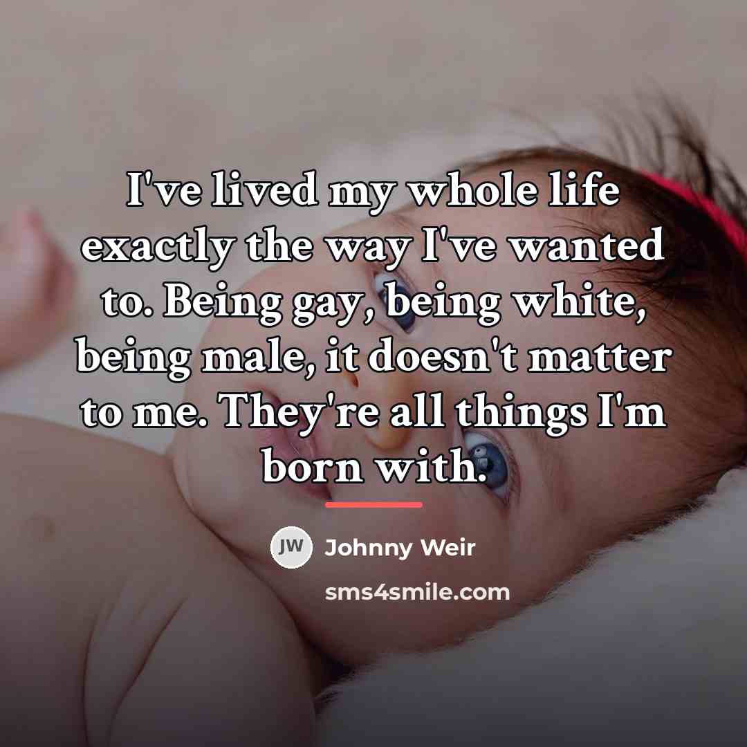 “I've lived my whole life exactly the way I've wanted…” quote by Johnny Weir
