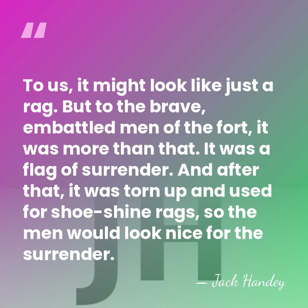 To us, it might look like just a rag. But to the&hellip; - Jack Handey