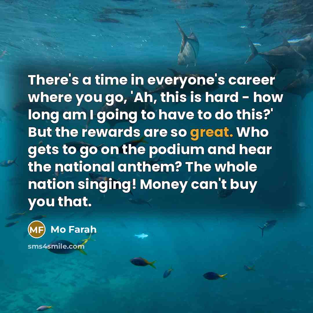“There's a time in everyone's career where you go, 'Ah,…” quote by Mo Farah