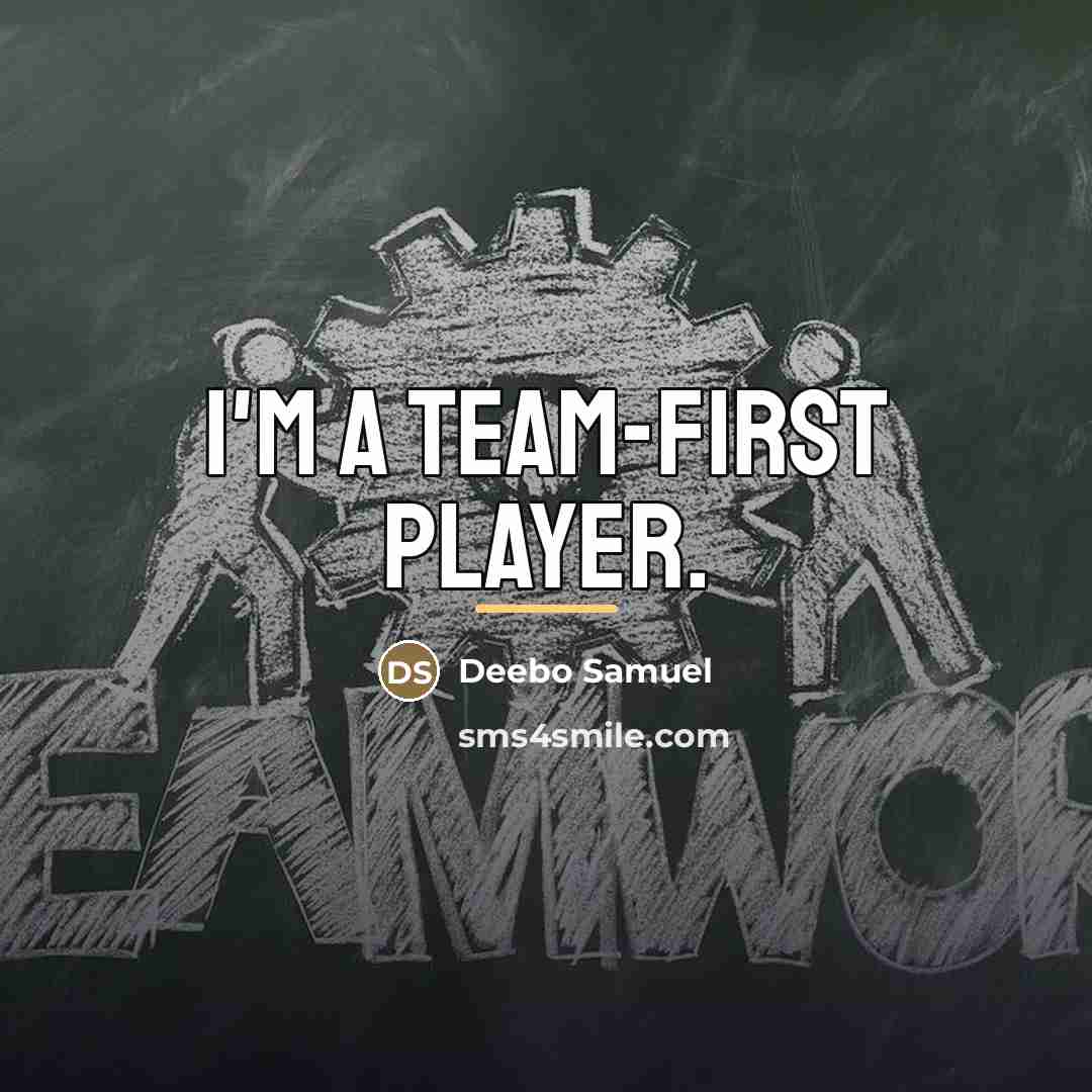 “I'm a team-first player.…” quote by Deebo Samuel