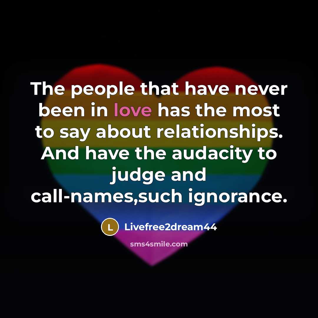 “The people that have never been in love has the…” quote by Livefree2dream44