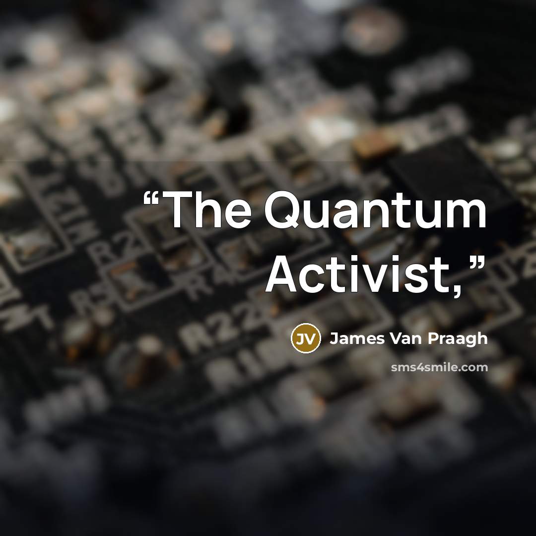 “The Quantum Activist,” quote by James Van Praagh