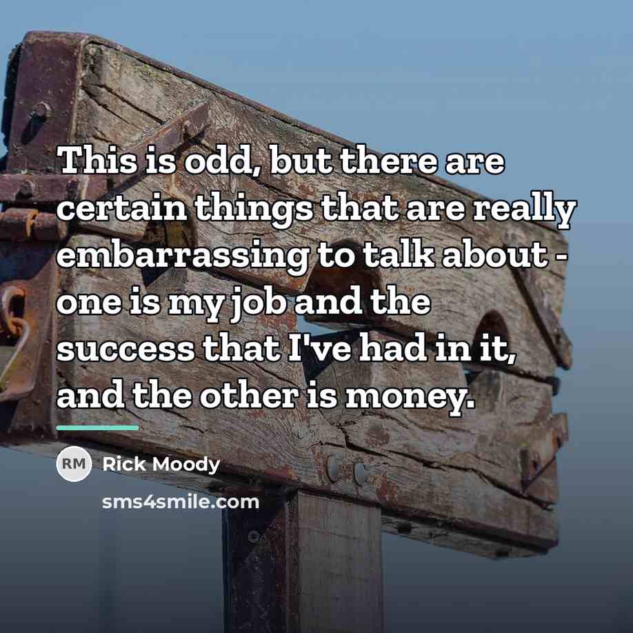 “This is odd, but there are certain things that are…” quote by Rick Moody
