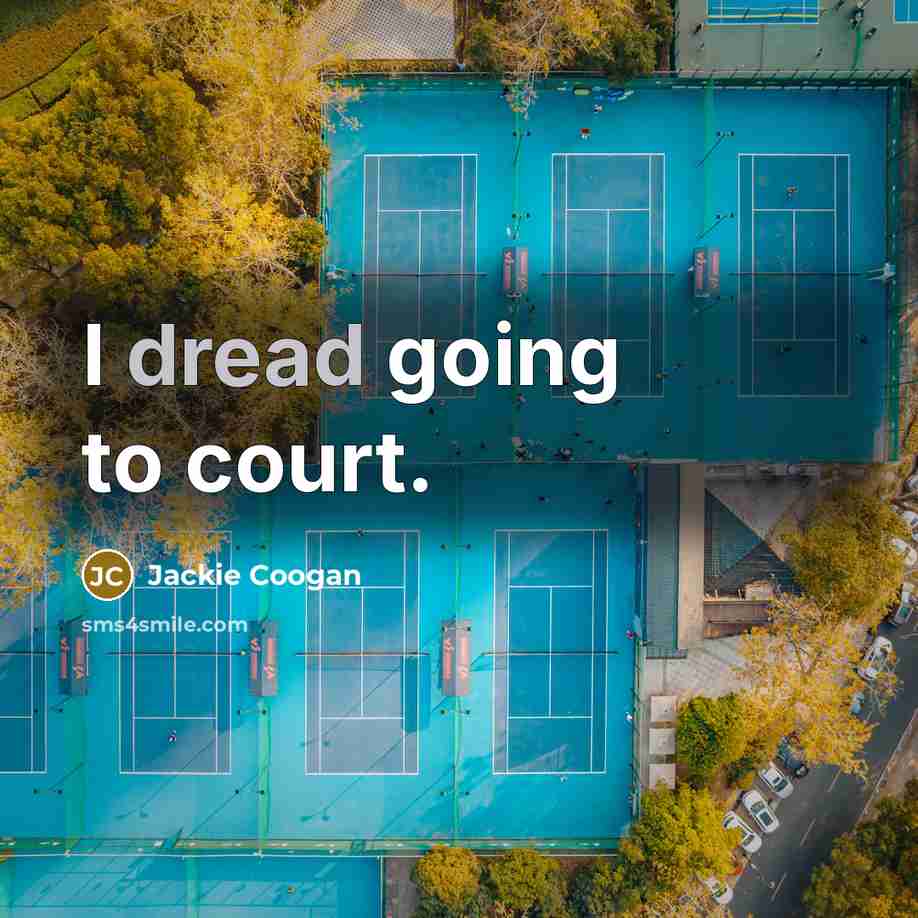 “I dread going to court.…” quote by Jackie Coogan