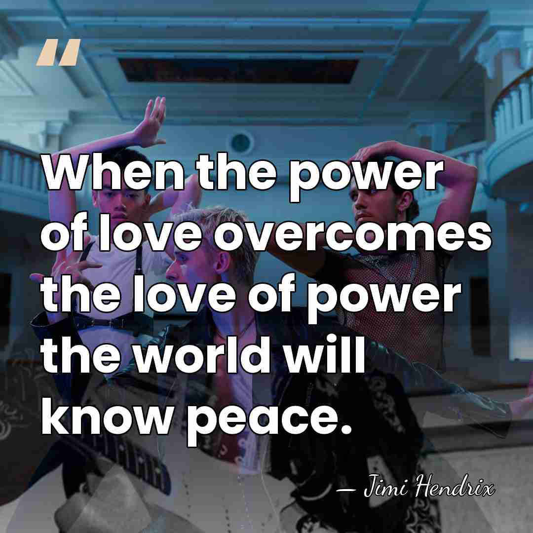 When the power of love overcomes the love of power the world&hellip; - Jimi Hendrix