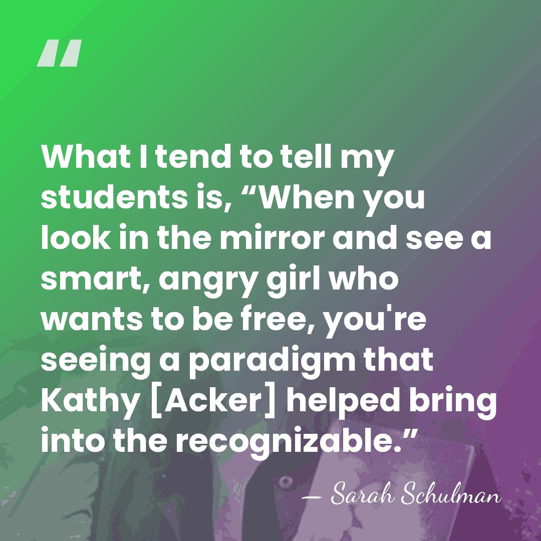 What I tend to tell my students is, “When you look in&hellip; - Sarah Schulman