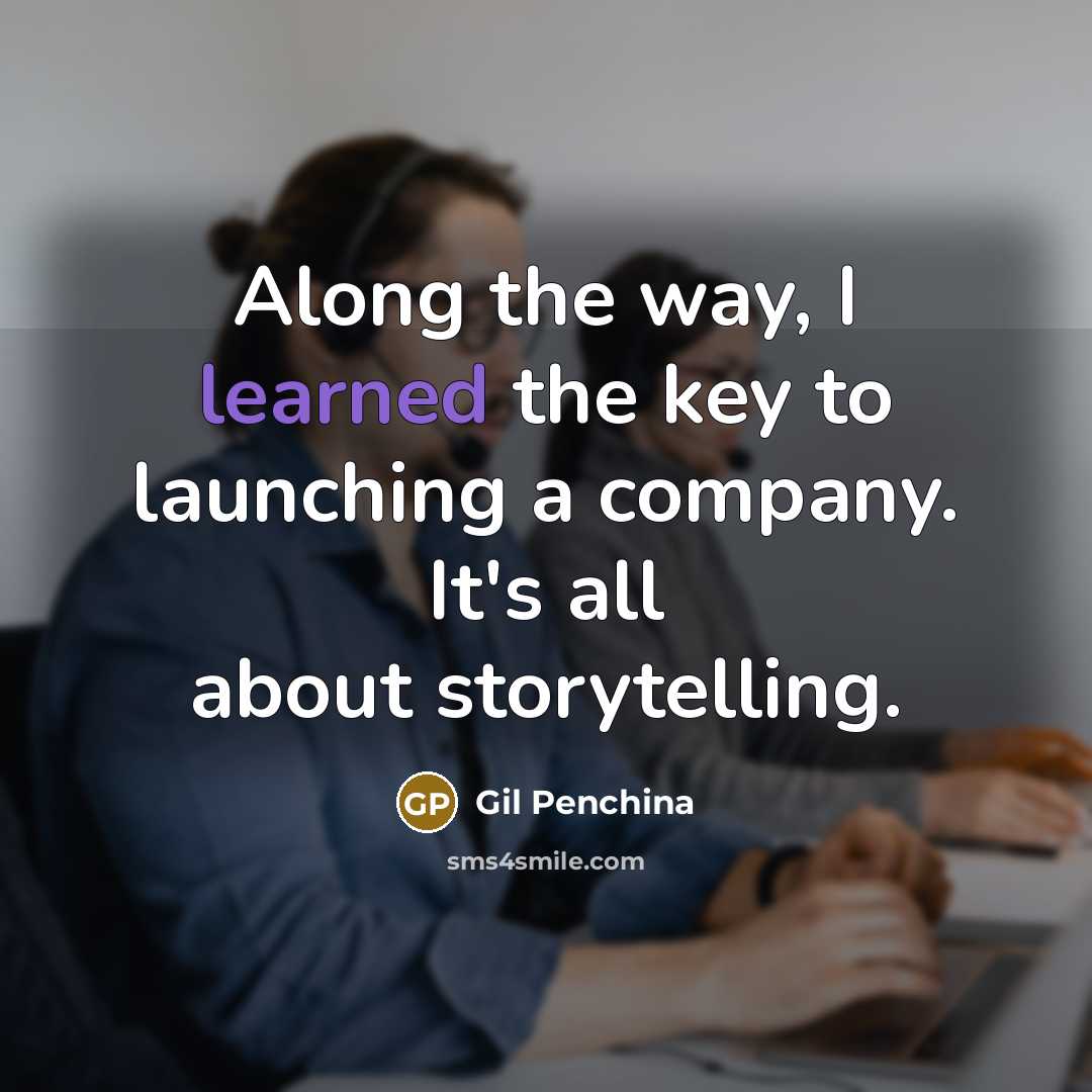 “Along the way, I learned the key to launching a…” quote by Gil Penchina