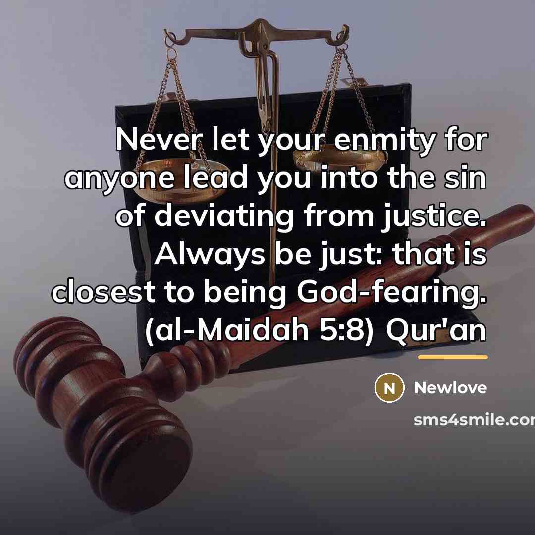 “Never let your enmity for anyone lead you into the…” quote by Newlove