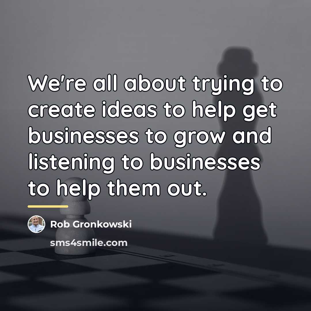“We're all about trying to create ideas to help get…” quote by Rob Gronkowski