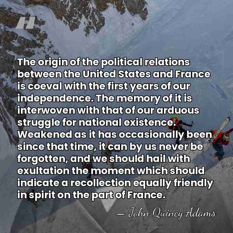 The origin of the political relations between the United States and France&hellip; - John Quincy Adams