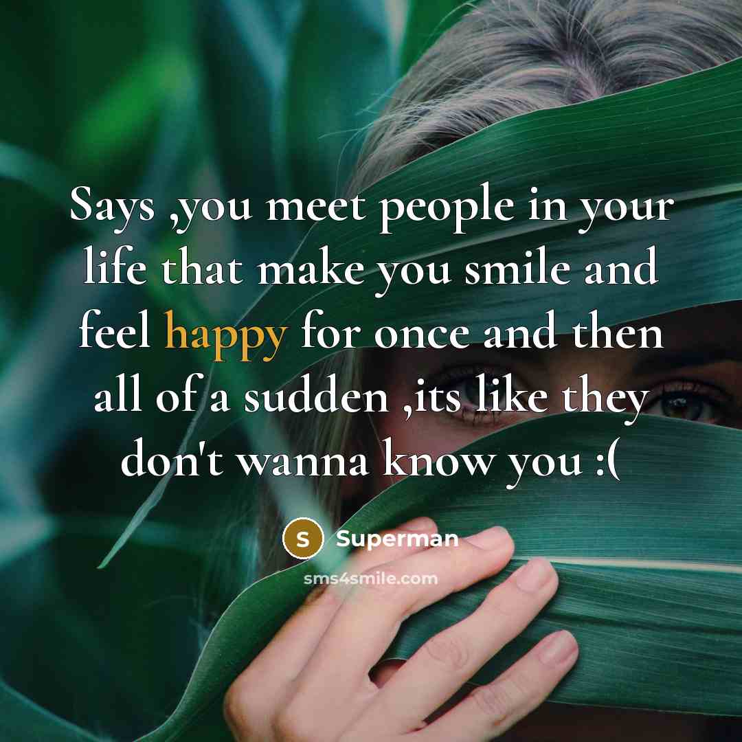 “Says ,you meet people in your life that make you…” quote by Superman