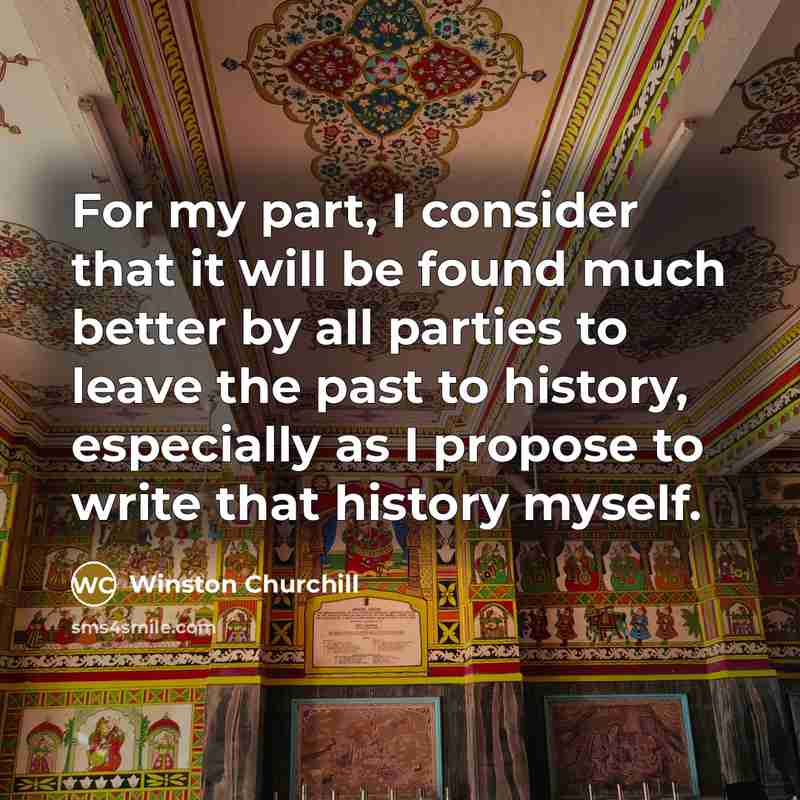 “For my part, I consider that it will be found…” quote by Winston Churchill