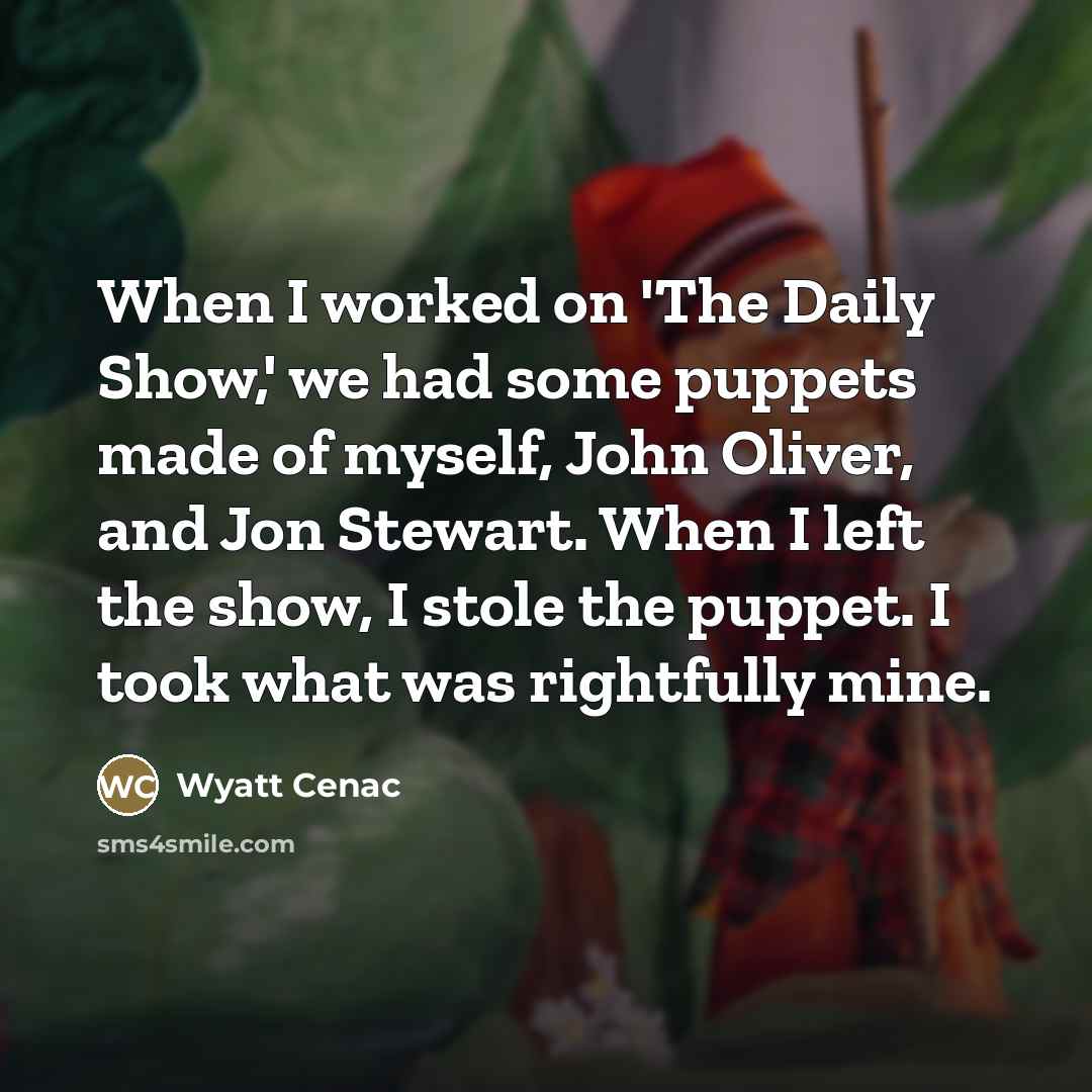 “When I worked on 'The Daily Show,' we had some…” quote by Wyatt Cenac