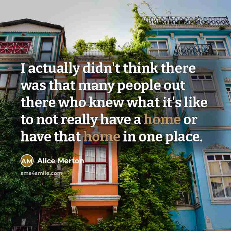 “I actually didn't think there was that many people out…” quote by Alice Merton