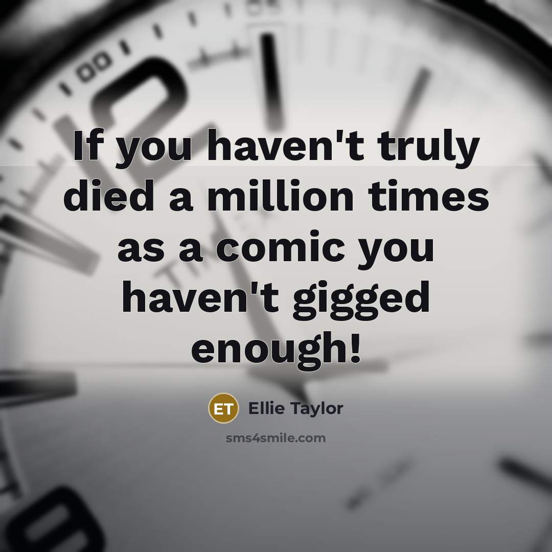 “If you haven't truly died a million times as a…” quote by Ellie Taylor