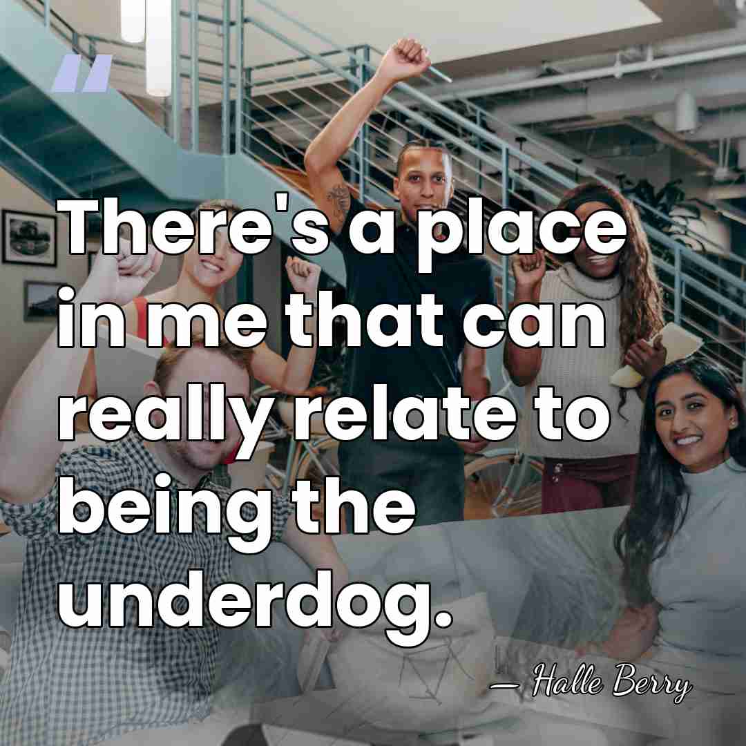 There's a place in me that can really relate to being the&hellip; - Halle Berry