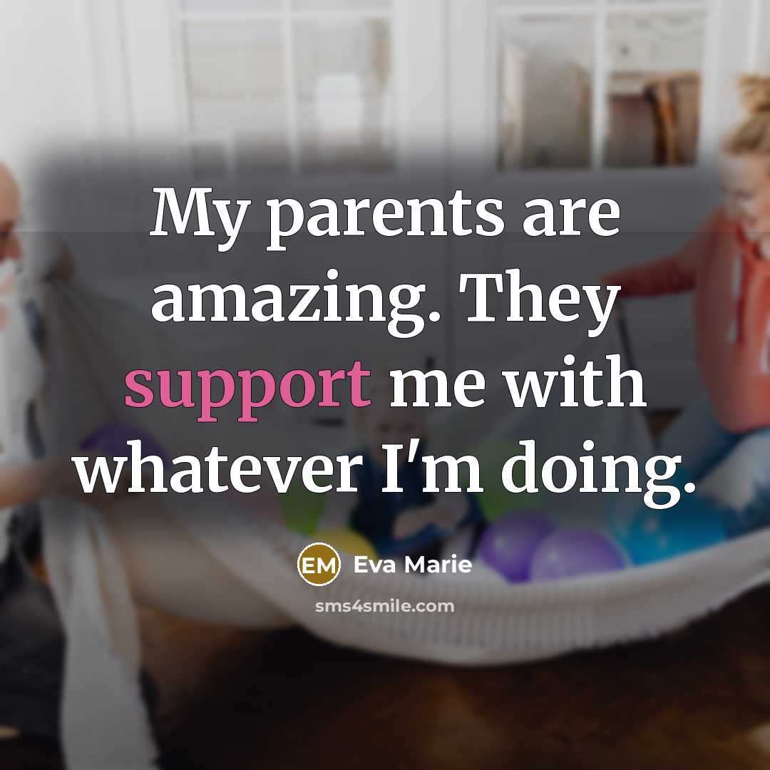 “My parents are amazing. They support me with whatever I'm…” quote by Eva Marie