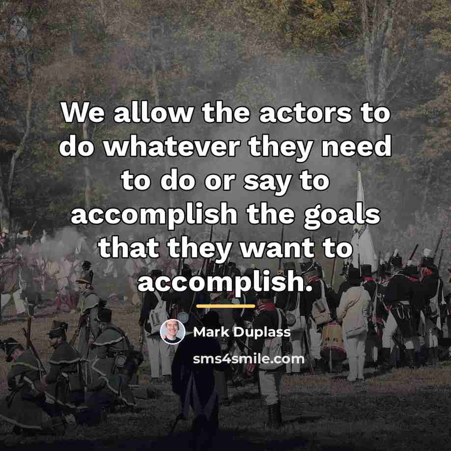 “We allow the actors to do whatever they need to…” quote by Mark Duplass