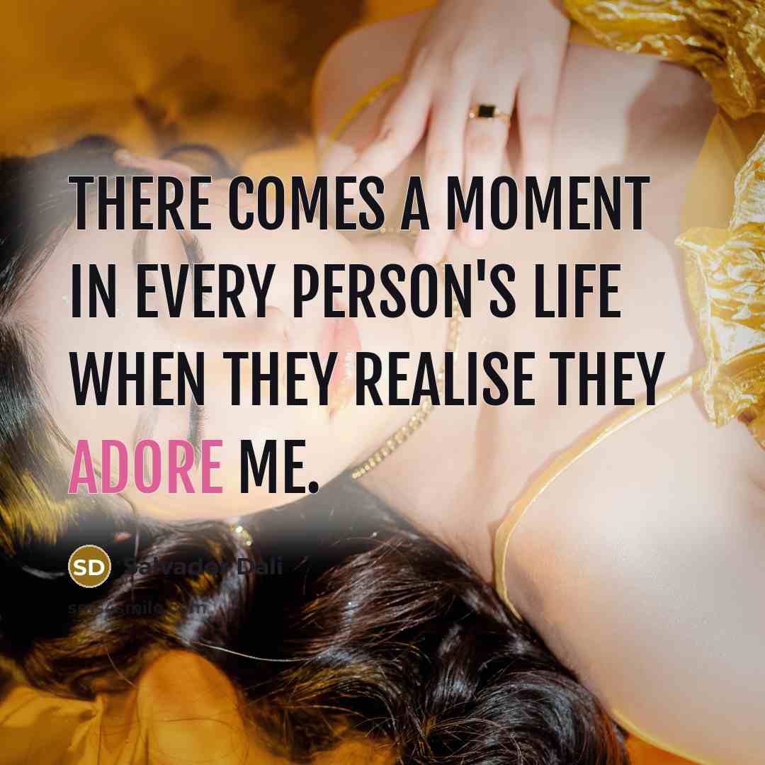 “There comes a moment in every person's life when they…” quote by Salvador Dali