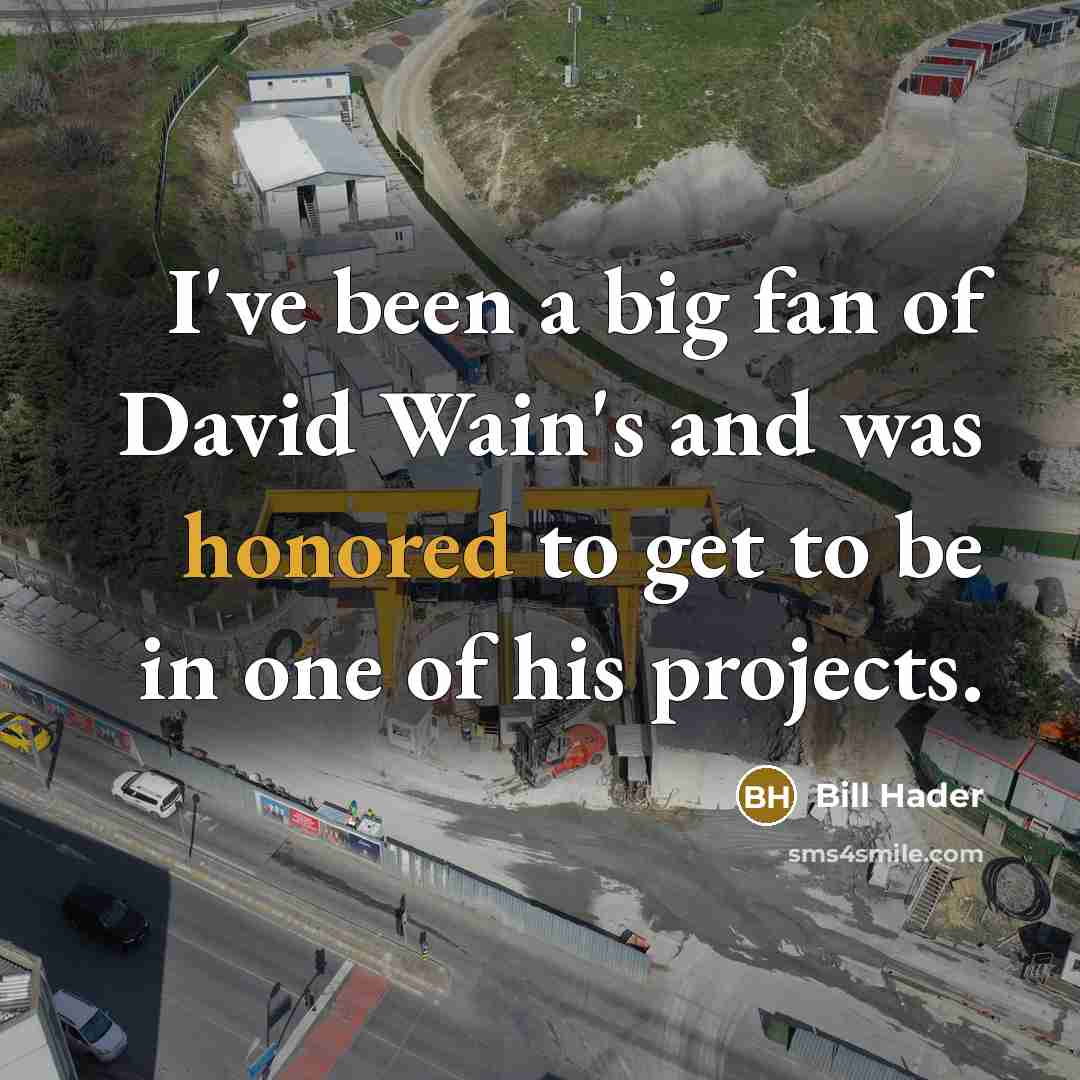“I've been a big fan of David Wain's and was…” quote by Bill Hader