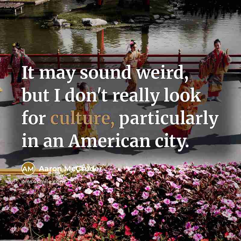 “It may sound weird, but I don't really look for…” quote by Aaron McGruder