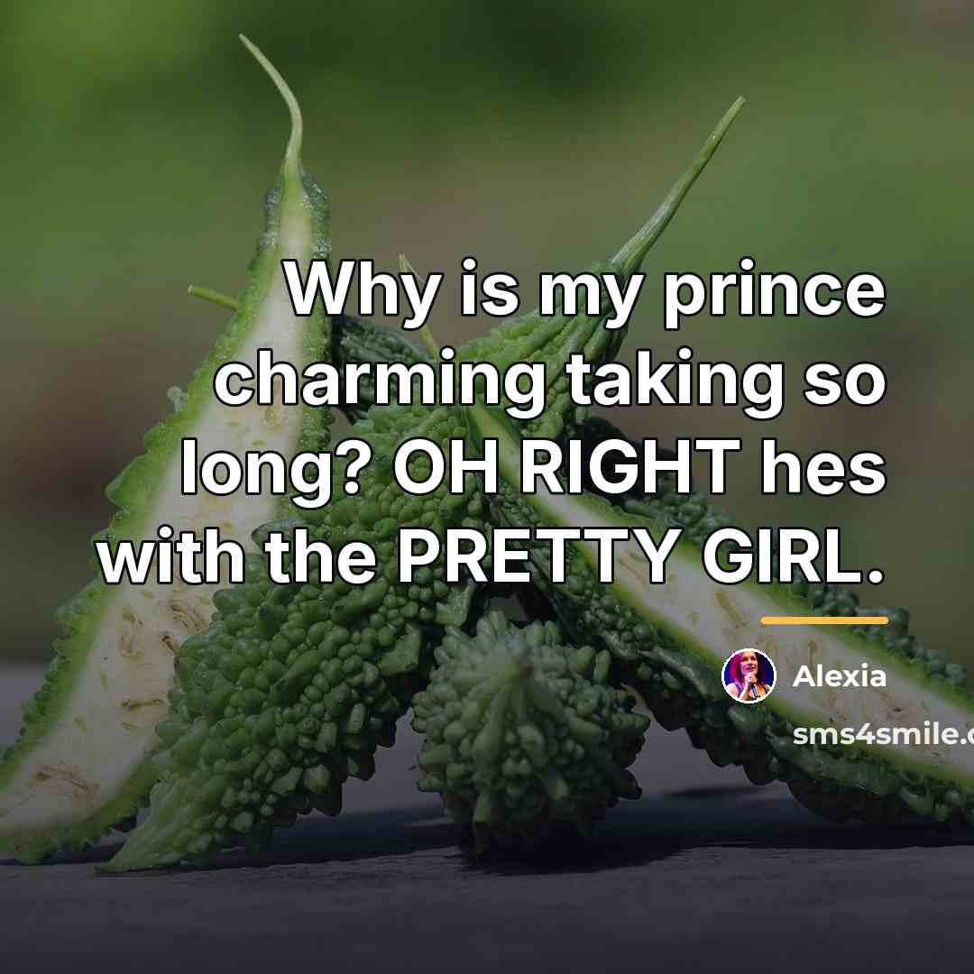 “Why is my prince charming taking so long? OH RIGHT…” quote by Alexia