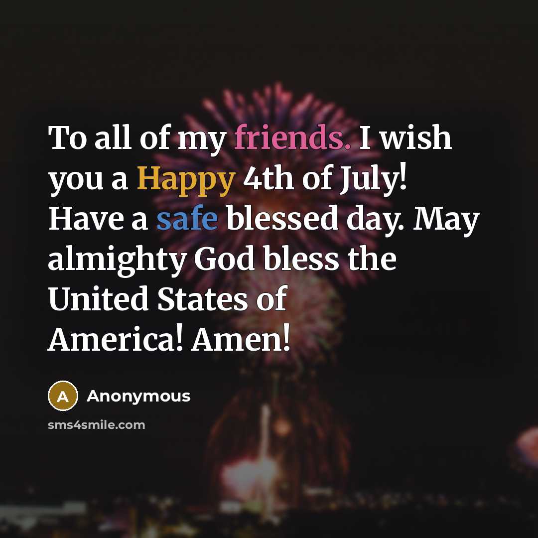 “To all of my friends. I wish you a Happy…” quote by Anonymous