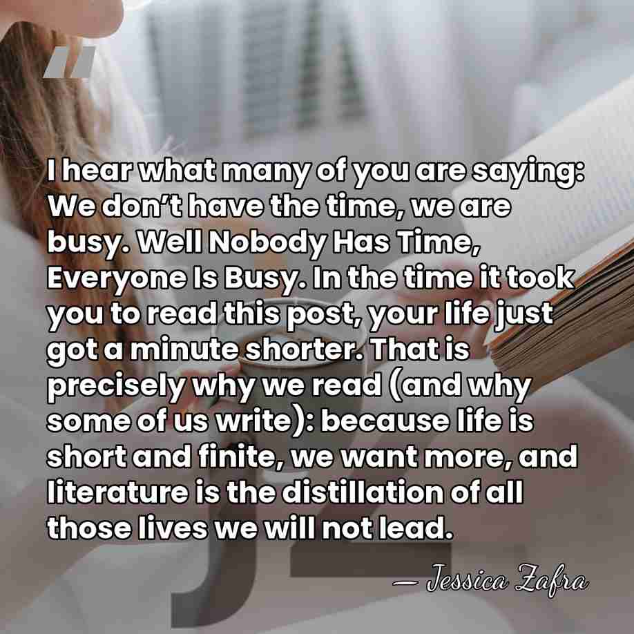I hear what many of you are saying: We don’t have the&hellip; - Jessica Zafra
