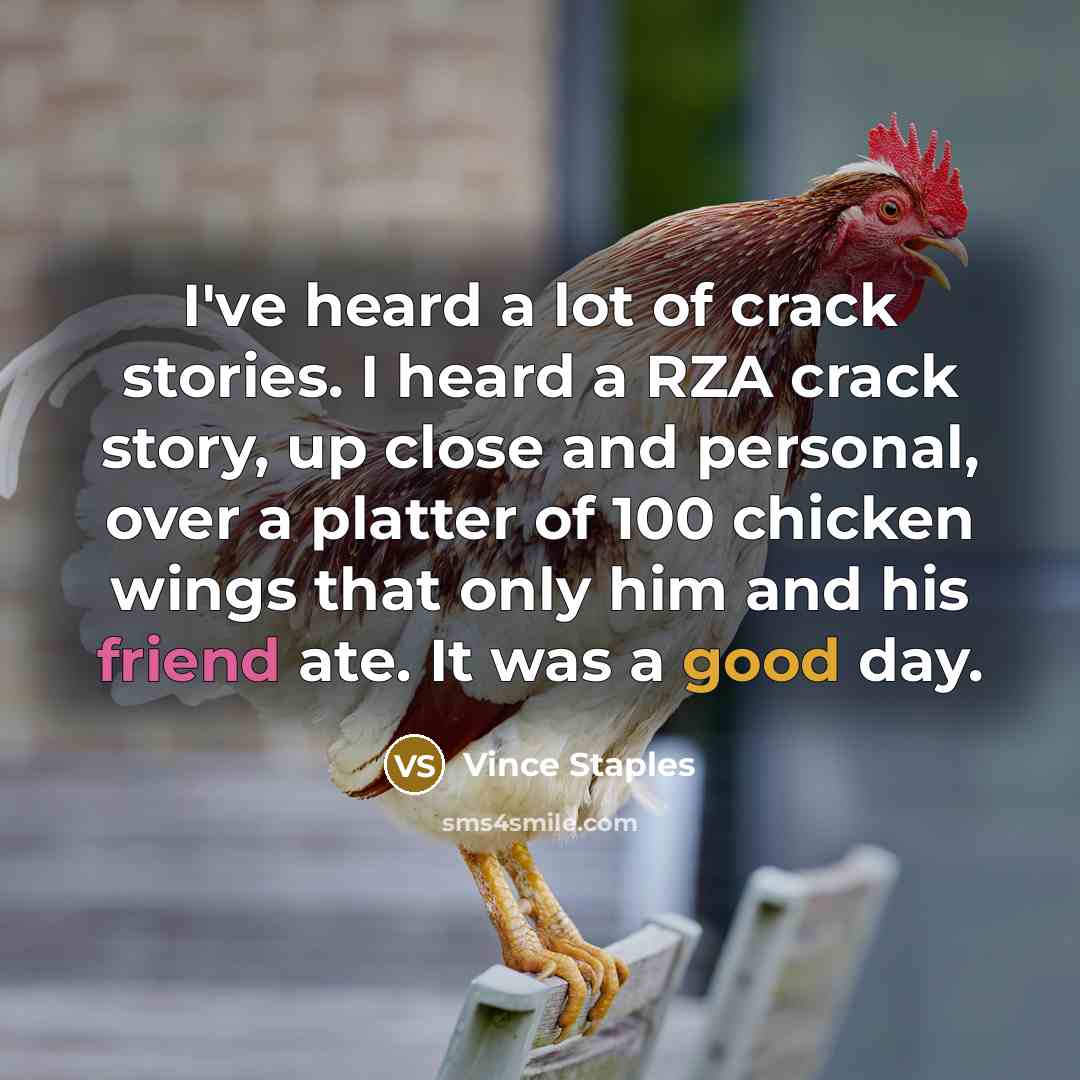 “I've heard a lot of crack stories. I heard a…” quote by Vince Staples