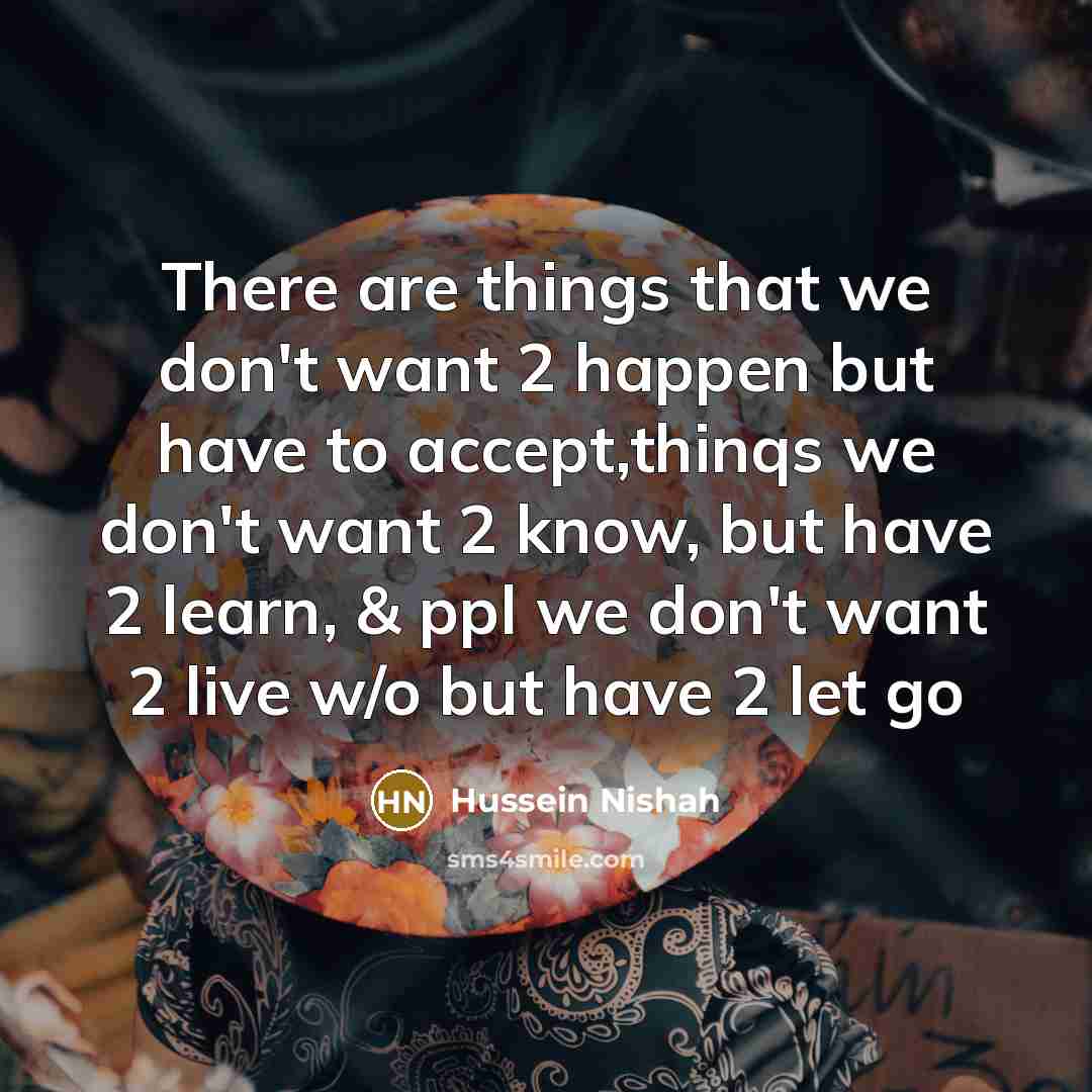 “There are things that we don't want 2 happen but…” quote by Hussein Nishah