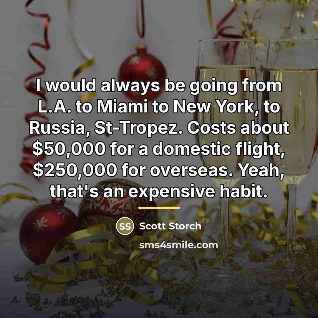 “I would always be going from L.A. to Miami to…” quote by Scott Storch