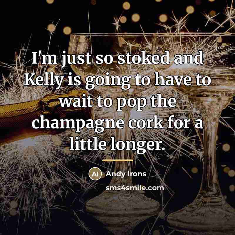 “I'm just so stoked and Kelly is going to have…” quote by Andy Irons